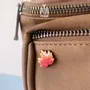 Jewelry - Red Acorn Leaf Pin Booch for Women - Autumn Clothes Accessory Ita Bag Pin - PINTONIK