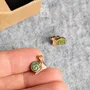 Jewelry - Wooden Snail Stud Earrings - PINTONIK