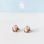 Bijoux - Boucles d'oreilles fantaisie roses fuchsia « Muffin gourmand » - Idée cadeau pâtisserie pour jeune maman ou adolescente - PINTONIK