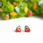 Bijoux - Boucles d'oreilles pingouin - Bijoux de Noël mignons - Boucles d'oreilles animaux - Cadeau idéal pour les fêtes ou à glisser dans une chaussette de Noël. - PINTONIK