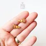 Jewelry - Pizza Stud Earrings - Miniature Food Earrings - Funny Pizza Foodie Gifts - PINTONIK