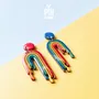 Jewelry - Fun Rainbow Earrings - Mismatched Gay Pride Earrings - Colorful Summer Jewelry - PINTONIK