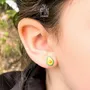 Jewelry - Avocado Vegetable Earrings - Tiny Stud Earrings - Miniature Food Jewelry - Funny Foodie Gift - PINTONIK