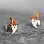 Jewelry - Spooky Ghost Stud Earrings - Witchy Halloween Costume - Girl Jewelry for Fall - Gifts for Kids - PINTONIK