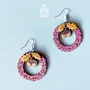 Jewelry - Fall Wreath Dangle Earrings - PINTONIK