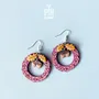 Jewelry - Fall Wreath Dangle Earrings - PINTONIK