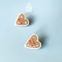Jewelry - Gingerbread Heart Oktoberfest Pin - Sugar Cookie Christmas Brooch - PINTONIK