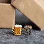 Bijoux - Boucles d'oreilles Oktoberfest en forme de chope à bière - Cadeau d'anniversaire original pour un 21e anniversaire ou un amateur de bière - PINTONIK