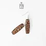 Jewelry - Animal Print Dangle Earrings - Retro Leopard Jewelry - Safari Animal Lover - PINTONIK