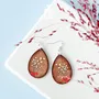 Jewelry - Easter Pussy Willow Earrings - Spring Boho Jewelry - Floral Mother's Day Gift - PINTONIK