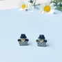 Jewelry - Haunted Mansion Stud Earrings - Spooky Halloween Jewelry - PINTONIK