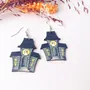 Jewelry - Haunted Mansion Ghost Earrings - Halloween Costumes Jewelry - Spooky Witch Earrings - PINTONIK