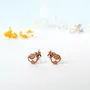 Jewelry - Welsh Corgi Stud Earrings - Funny Corgi Butt Gift for Dog Lovers - PINTONIK