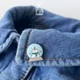 Jewelry - Fun Snowman Collar Pin - Christmas Holidays Brooch - Festive Winter Snowglobe Jewelry - Ita Bag Pin - PINTONIK