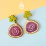 Jewelry - Fig Fruit Earrings - Summer Fruits Chunky Jewelry - PINTONIK