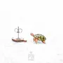 Bijoux - Boucles d'oreilles tortue de mer - Bijoux hawaïens en bois - PINTONIK
