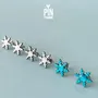 Jewelry - Oversized Snowflake Stud Earrings - Fun Christmas Jewelry - PINTONIK