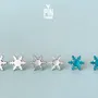 Jewelry - Oversized Snowflake Stud Earrings - Fun Christmas Jewelry - PINTONIK