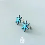 Jewelry - Oversized Snowflake Stud Earrings - Fun Christmas Jewelry - PINTONIK