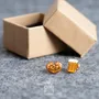Bijoux - Boucles d'oreilles dépareillées sur le thème de la bière - Boucles d'oreilles Oktoberfest - Boucles d'oreilles originales inspirées de la bière et des bretzels - PINTONIK