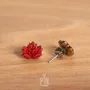 Bijoux - Boucles d'oreilles feuilles d'érable japonais d'automne - Cadeau de nouveau départ pour une sœur, Thanksgiving, une future maman - Bijoux d'automne - PINTONIK