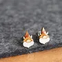 Bijoux - Boucles d'oreilles fantaisie style gnome viking miniature, puces d'oreilles tendance et mignonnes, cadeau idéal pour une adolescente, son 21e anniversaire ou sa meilleure amie. - PINTONIK