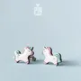 Bijoux - Boucles d'oreilles licorne - Accessoires de cosplay licorne pour Halloween - Bijoux d'oreilles délicats et fantaisistes - PINTONIK