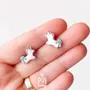 Bijoux - Boucles d'oreilles licorne - Accessoires de cosplay licorne pour Halloween - Bijoux d'oreilles délicats et fantaisistes - PINTONIK