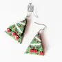 Jewelry - Christmas Tree Dangle Earrings - Festive Jewelry for Christmas Eve - Winter Accessories - PINTONIK