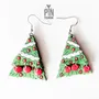 Jewelry - Christmas Tree Dangle Earrings - Festive Jewelry for Christmas Eve - Winter Accessories - PINTONIK