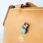 Jewelry - Stag Beetle Pin - Rhinoceros Bug Insect Jewelry - Bug Lover Gift - Mini Ita Bag Brooch - PINTONIK