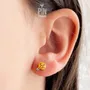 Bijoux - Boucles d'oreilles mini ampoules - Bijoux scientifiques geek - Cadeau amusant pour électricien - Accessoire ampoule « Bright Idea » - PINTONIK