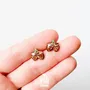 Jewelry - Tiny Acorn Studs - Autumn Funky Earrings - Fall Jewelry Gift for Back to School or Teachers - PINTONIK