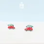 Jewelry - Christmas Car Stud Earrings - Christmas Tree Jewelry - Fun Gifts - PINTONIK