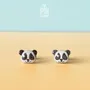 Jewelry - Panda Bear Stud Earrings - Cute Panda Jewelry Accessories - Chinese Animal Gift for Animal Lovers - PINTONIK