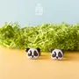 Jewelry - Panda Bear Stud Earrings - Cute Panda Jewelry Accessories - Chinese Animal Gift for Animal Lovers - PINTONIK