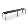 Benches - Hyphen Bench 220 cm Gray Black - CORNILLEAU