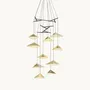 Hanging lights - Emily V10 – Multi-Light Chandelier for Lobbies & High Ceilings - MOSS OBJECTS