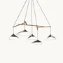 Suspensions - Emily Group of Five - Suspension sculpturale en grappe - MOSS OBJECTS