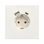 Eclairage encastré - TWENTY COLLECTION | Prise Schuko avec ports USB A+C - FEDE