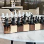 Customizable objects - Wood and resin chessboard - MEUBLES THOURET