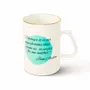 Mugs - Jane Austen Porcelain Mug - SOMNIA ATELIER