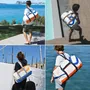 Sacs et cabas - Sac en voile de bateau recyclée - écoresponsable - fabriqué en France - LES TOILES DU LARGE