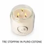 Candles - Jar scented Candle- Black Coconut - CERERIA DEL ROSSO