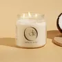 Candles - Jar scented Candle- Black Coconut - CERERIA DEL ROSSO