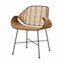 Chaises - Chaise moderne bord noir Senzo - CHEHOMA