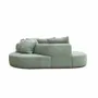 Sofas for hospitalities & contracts - Lab Organic Unique|Double sided curved sofa, 100% custom made - CREARTE COLLECTIONS