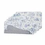 Fabric cushions - Toile de Jouy Blue Decorative Cushion Cover – Coordinated Collection - ROSEBERRY HOME
