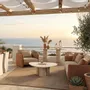 Lawn tables - Rivage - Coffee Tables - Classic Travertine - 80X80X40 cm - STONE VALLEY