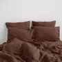 Bed linens - Chocolate Linen Duvet Cover Set - LINEN TALES